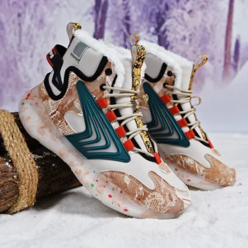 Men boots 2024 New Winter Slippers Warm Men Shoes Waterproof Non-Slip Plush Sneakers Male tenis shoes Boots Men Sneakers Winter