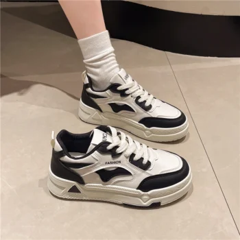 Casual Sneskers Shoes Women Fashion Breathable Walking Mesh Flat Sneakers Women Vulcanized Shoes Footwear Platform Shoes