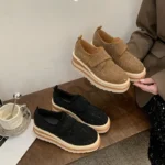 Women's Designer Platform Shoes Height Increase by 8cm Flash Crystal Casual Sports Shoes Fashion Matte Luxury rhinestone Shoes