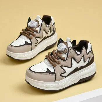 Kids Roller Skate Shoes Running Parkour 2 Wheels Casual Boys Girls Children Deformation Outdoor Fashion Detachable Skating Shoes