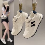 Sports Shoes for Women 2024 Spring New Super Hot Versatile Anti slip Casual Women's Shoes Soft Sole Running Little White Shoes