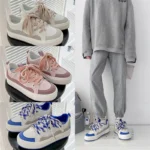 2024 Spring and Autumn New Style Fashion Casual Comfortable Increased Platform Sole Wear-Resistant Women's Sports Shoes