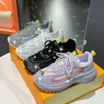 Water Diamond Outdoor Night Running Shoes Breathable Luxury Casual Sports Shoes High Quality Designer Women's Anti Slip Shoes