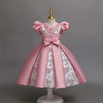 Flower Girl Elegant Dress Children Party Dresses Kids' Princess Clothes Ceremony 3 to 10 Years