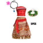 Moana Dress Set4