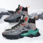 Men boots 2024 New Winter Slippers Warm Men Shoes Waterproof Wu kong Plush Sneakers Male tenis shoes Boots Men Sneakers Winter