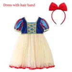 Dress with hair band 1