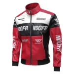 Autumn and Winter New Men's Leather Jacket Fashion Printed Motorcycle Coat