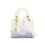 Tassel white gradient purple